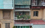 Nhìn từ flycam khu chung cư cũ sắp được lập quy hoạch chi tiết để xây dựng lại ở Hà Nội