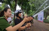Cận cảnh hoạt động trải nghiệm PCCC và CNCH độc đáo không thể bỏ lỡ đang diễn ra ở Hà Nội
