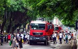 Cận cảnh hoạt động trải nghiệm PCCC và CNCH độc đáo không thể bỏ lỡ đang diễn ra ở Hà Nội