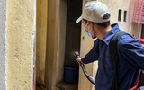 Theo chân đội xung kích diệt bọ gậy, phòng sốt xuất huyết ở Hà Nội