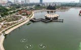 Ngắm công viên không hàng rào, đầu tư hơn hai trăm tỷ đẹp bậc nhất mới khánh thành ở Hà Nội