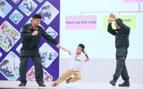 Cảnh sát Cơ động CATP Hà Nội đưa kỹ năng phòng chống bắt cóc, xâm hại vào nhà trường