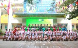 Xem cảnh sát cơ động Hà Nội hướng dẫn học sinh tiểu học phòng vệ khi bị bắt cóc, xâm hại