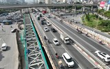 Cận cảnh 2 cầu vượt thép 