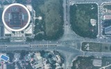 Cận cảnh nút giao thí điểm bỏ đèn giao thông, không vòng xuyến ở Thủ đô 