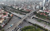 Nhìn từ flycam đoạn đường ở Hà Nội vừa được đề xuất mở rộng với 8.500 tỷ đồng
