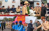 Tri ân liệt sỹ Công an Hà Nội, tặng quà các chốt giao thông cửa ngõ Thủ đô