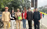 Tri ân liệt sỹ Công an Hà Nội, tặng quà các chốt giao thông cửa ngõ Thủ đô