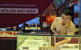 Hà Nội: Thưa thớt người chờ mua vàng lấy may Ngày Vía Thần Tài