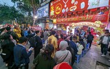 Hà Nội: Thưa thớt người chờ mua vàng lấy may Ngày Vía Thần Tài