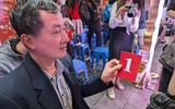 Hà Nội: Thưa thớt người chờ mua vàng lấy may Ngày Vía Thần Tài