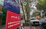 Cận cảnh các điểm trông giữ xe không dùng tiền mặt ở Hà Nội từ hôm nay