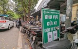 Cận cảnh các điểm trông giữ xe không dùng tiền mặt ở Hà Nội từ hôm nay