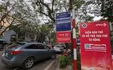 Cận cảnh các điểm trông giữ xe không dùng tiền mặt ở Hà Nội từ hôm nay