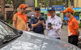 Cận cảnh các điểm trông giữ xe không dùng tiền mặt ở Hà Nội từ hôm nay