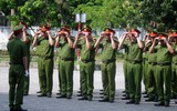 Ấn tượng nữ Công an thành thạo điều lệnh, võ thuật 