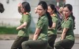 Ấn tượng nữ Công an thành thạo điều lệnh, võ thuật 