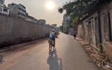 Nhìn từ flycam diện mạo đường Âu Cơ mở rộng sắp được thông xe kỹ thuật
