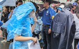 Thí sinh đầy tự tin khi hoàn thành bài thi môn Toán tuyển sinh lớp 10 Hà Nội 