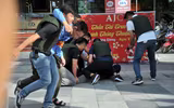 Xem Công an Hà Nội diễn tập trấn áp đối tượng cướp tiệm vàng, giải cứu con tin an toàn