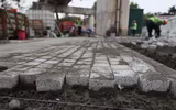 Sân khấu và khán đài ngoài trời lộ diện sau 8 tháng cải tạo hồ Hoàng Cầu