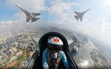 Phi công ‘Hổ mang chúa’ Su-30MK2 tự hào khi hoàn thành xuất sắc nhiệm vụ ngày 30/4