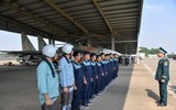 Phi công ‘Hổ mang chúa’ Su-30MK2 tự hào khi hoàn thành xuất sắc nhiệm vụ ngày 30/4