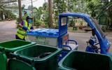 Cận cảnh xe điện 3 bánh thu gom rác sắp được thí điểm ở Hà Nội