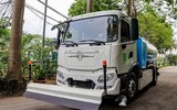 Cận cảnh xe điện 3 bánh thu gom rác sắp được thí điểm ở Hà Nội