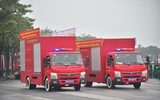 Tổng duyệt khai mạc chung kết Hội thi Thể thao nghiệp vụ chữa cháy cứu nạn, cứu hộ 2025