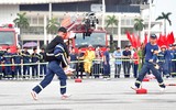 Xem Cảnh sát PCCC tranh tài thi tiếp sức cứu người và chữa cháy