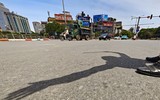 CSGT Hà Nội đội nắng nóng 45 độ bám chốt đảm bảo an toàn giao thông