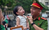 Tân nữ sỹ quan Cảnh sát Nhân dân rạng ngời ngày tốt nghiệp
