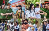 Công an Thủ đô sát cánh tiếp sức sĩ tử vượt 