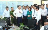 Tổng Bí thư Tô Lâm kiểm tra hoạt động của chính quyền địa phương 2 cấp ở Hà Nội