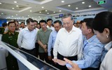 Tổng Bí thư Tô Lâm kiểm tra hoạt động của chính quyền địa phương 2 cấp ở Hà Nội