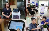Độc đáo robot làm nhân viên AI phục vụ hành chính công tại Hà Nội