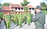 CATP Hà Nội hợp luyện lần 1 diễn binh, diễu hành đảm bảo tuyệt đối an toàn 80 năm Cách mạng Tháng tám thành công và Quốc khánh 2-9