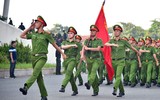 CATP Hà Nội hợp luyện lần 1 diễn binh, diễu hành đảm bảo tuyệt đối an toàn 80 năm Cách mạng Tháng tám thành công và Quốc khánh 2-9