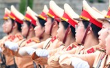 CATP Hà Nội hợp luyện lần 1 diễn binh, diễu hành đảm bảo tuyệt đối an toàn 80 năm Cách mạng Tháng tám thành công và Quốc khánh 2-9