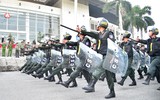 CATP Hà Nội hợp luyện lần 1 diễn binh, diễu hành đảm bảo tuyệt đối an toàn 80 năm Cách mạng Tháng tám thành công và Quốc khánh 2-9
