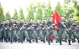 CATP Hà Nội hợp luyện lần 1 diễn binh, diễu hành đảm bảo tuyệt đối an toàn 80 năm Cách mạng Tháng tám thành công và Quốc khánh 2-9