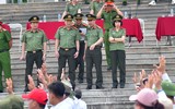 CATP Hà Nội hợp luyện lần 1 diễn binh, diễu hành đảm bảo tuyệt đối an toàn 80 năm Cách mạng Tháng tám thành công và Quốc khánh 2-9