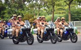 CATP Hà Nội hợp luyện lần 1 diễn binh, diễu hành đảm bảo tuyệt đối an toàn 80 năm Cách mạng Tháng tám thành công và Quốc khánh 2-9