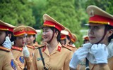 CATP Hà Nội hợp luyện lần 1 diễn binh, diễu hành đảm bảo tuyệt đối an toàn 80 năm Cách mạng Tháng tám thành công và Quốc khánh 2-9