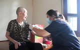 Công an Hà Nội thăm hỏi, tri ân và lấy mẫu AND của mẹ các liệt sỹ gần trăm tuổi vẫn chưa tìm thấy con