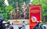 Ấn tượng hình ảnh chào đón Kỷ niệm 80 năm Ngày truyền thống lực lượng CAND ở Thủ đô