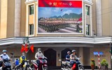 Ấn tượng hình ảnh chào đón Kỷ niệm 80 năm Ngày truyền thống lực lượng CAND ở Thủ đô