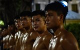 Mãn nhãn màn trình diễn cực kỳ ấn tượng của lực lượng Cảnh vệ CAND bên hồ Gươm