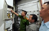 Cảnh sát PCCC Hà Nội đến từng chung cư ngăn chặn nguy cơ cháy nổ trong mùa nắng nóng